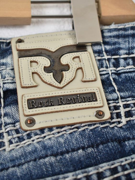 Rock Revival Jeans Shorts, Gr.W38 - Shorts - 2ND STORY