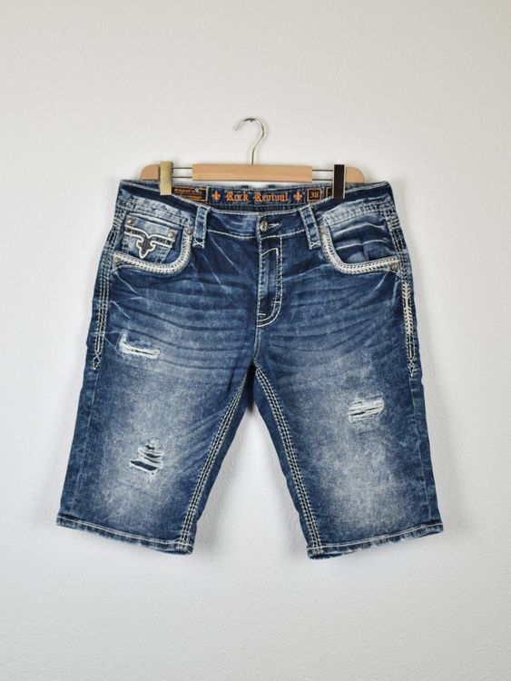 Rock Revival Jeans Shorts, Gr.W38 - Shorts - 2ND STORY