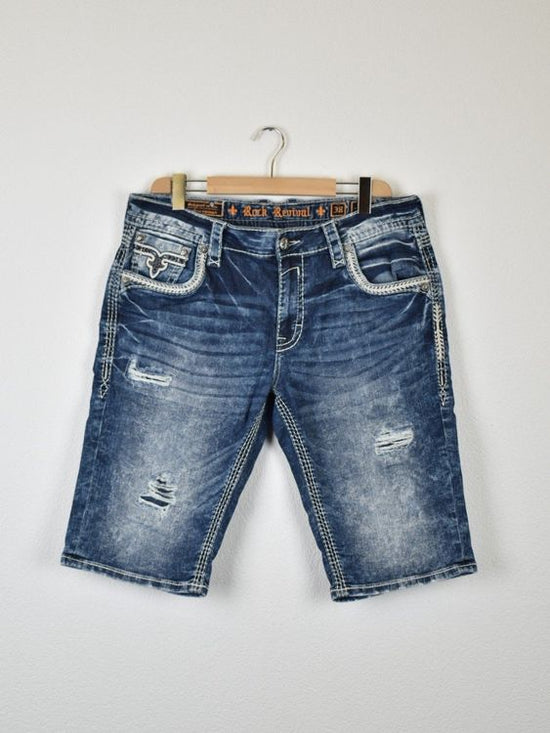 Rock Revival Jeans Shorts, Gr.W38 - Shorts - 2ND STORY