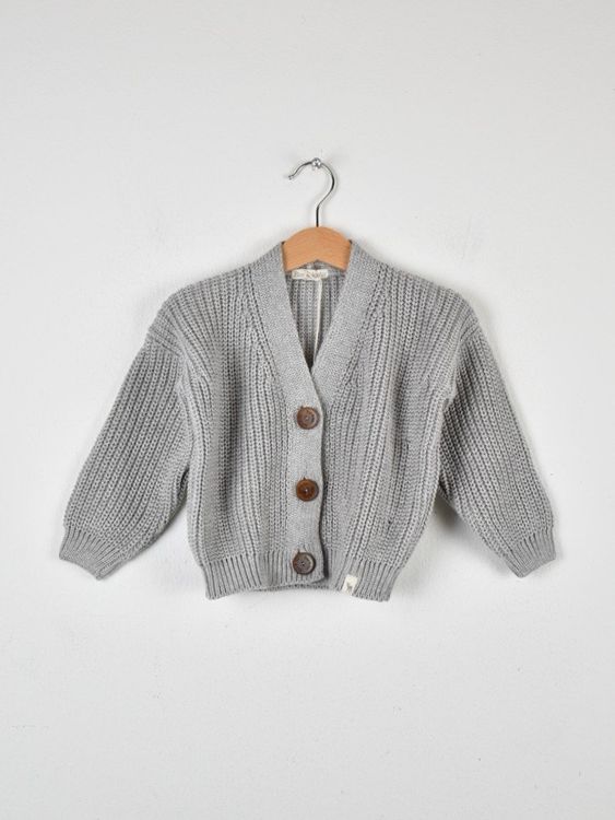 Roe & Joe Cardigan Gr.92, neu, Baumwolle & Wolle - 2ND STORY