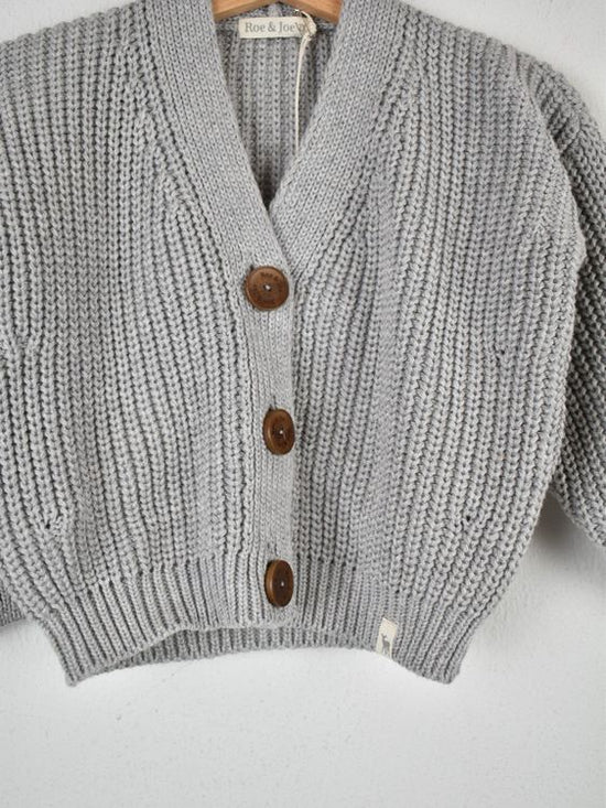 Roe & Joe Cardigan Gr.92, neu, Baumwolle & Wolle - 2ND STORY
