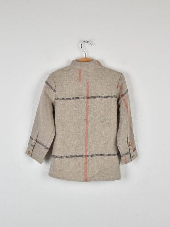 Roe & Joe Hemd, unisex, mit Leinen & Wolle, Gr.104, neu