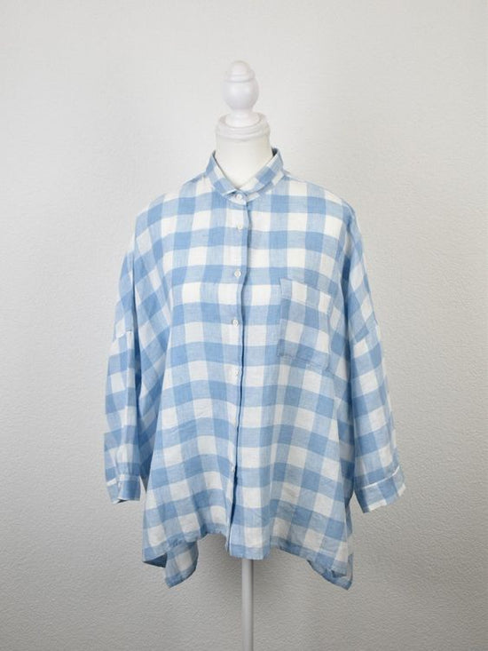 Rosso35 Bluse, oversized, Leinen, Gr.42 (IT46) - 44 - Bluse - 2ND STORY