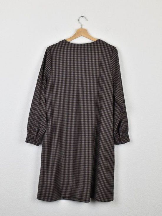 Rosso35 Kleid, Gr.42, kariert - Kleid - 2ND STORY