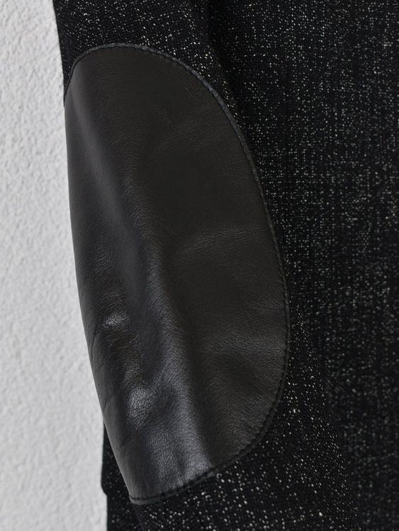 Saint Laurent Blazer, schwarz meliert, Gr. FR 38 (34/36) - Blazer - 2ND STORY