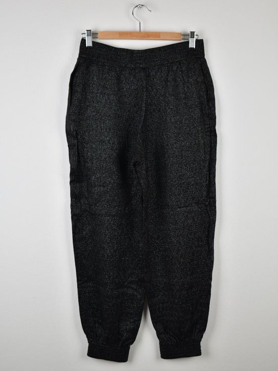 Saint Laurent Hose Gr.38, Viskose, Hochglanz-Finish - 1
