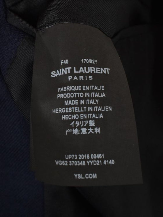 Saint Laurent Paris Blazer, blau, Gr.36/38 (FR40), neuwertig - Blazer - 2ND STORY