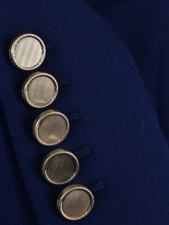 Saint Laurent Paris Blazer, blau, Gr.36/38 (FR40), neuwertig - Blazer - 2ND STORY