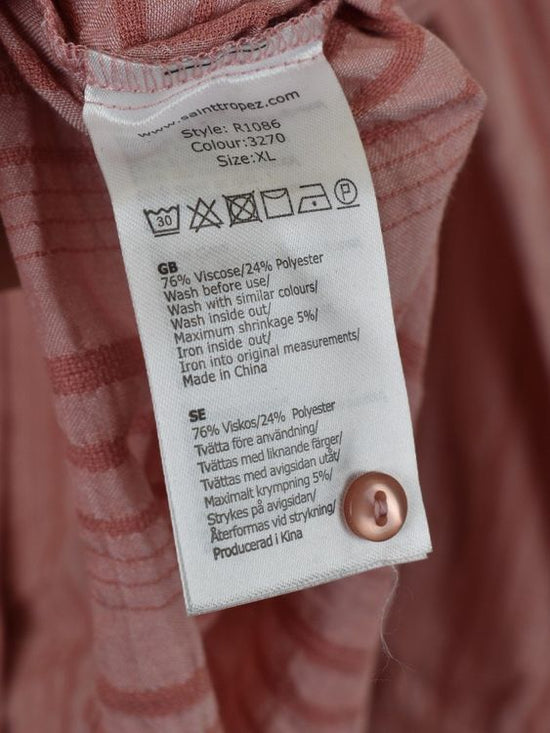 Saint Tropez Bluse, Gr.XL, 76% Viskose - Bluse - 2ND STORY