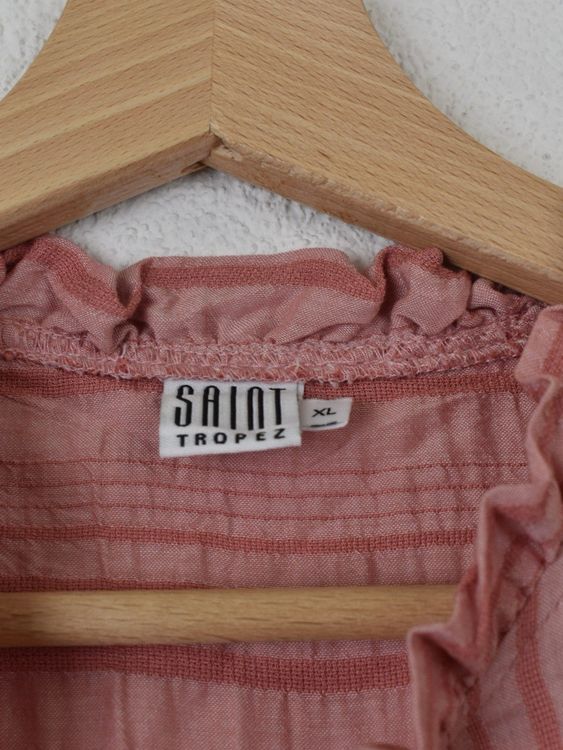 Saint Tropez Bluse, Gr.XL, 76% Viskose - Bluse - 2ND STORY