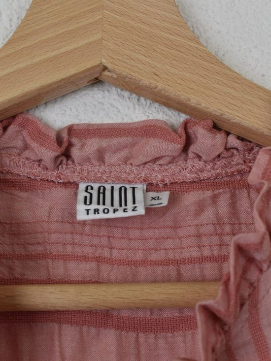 Saint Tropez Bluse, Gr.XL, 76% Viskose - Bluse - 2ND STORY