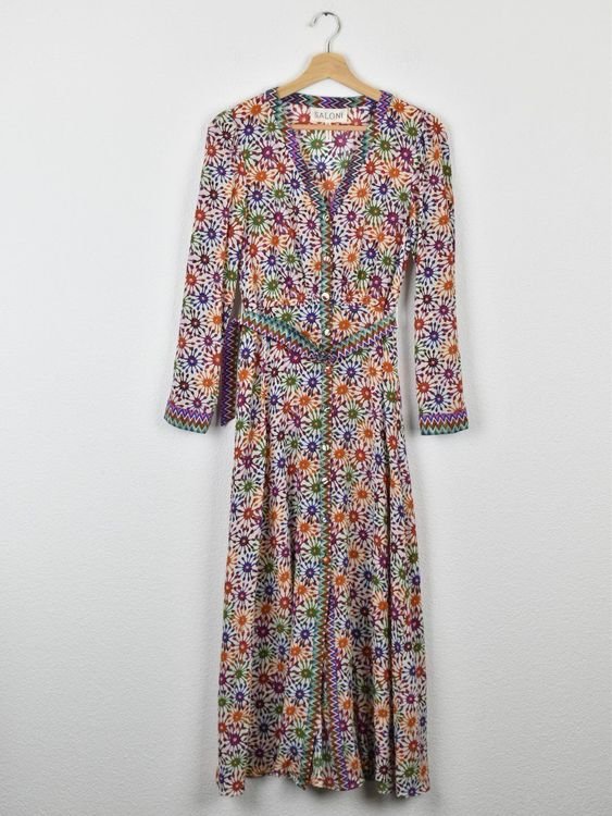 Saloni Seidenkleid, Gr.36 (UK8/US4), neuwertig - Kleid - 2ND STORY