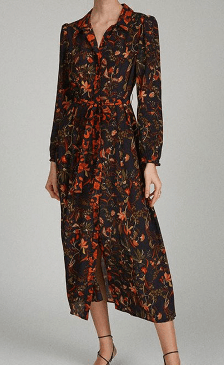 Saloni "Vanessa B" Seidenkleid, Gr.36 (UK8/US4), neuwertig - Kleid - 2ND STORY