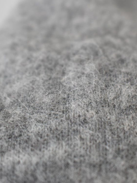 Samsøe Samsøe Pullover Gr.M, grau, mit Alpaka & Wolle