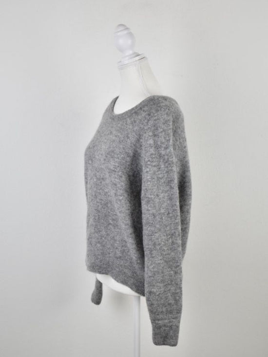Samsøe Samsøe Pullover Gr.M, grau, mit Alpaka & Wolle
