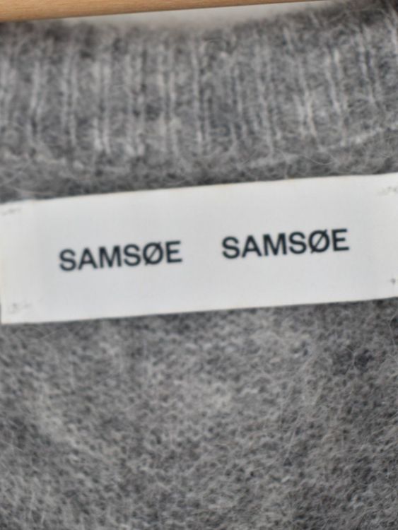 Samsøe Samsøe Pullover Gr.M, grau, mit Alpaka & Wolle
