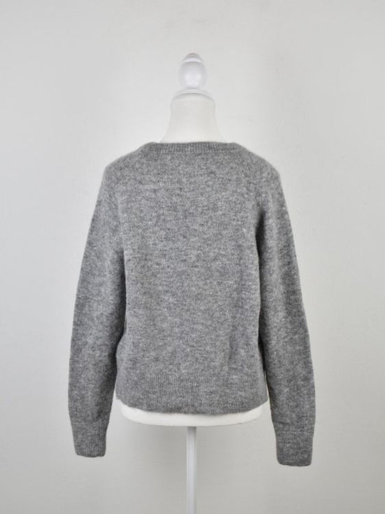 Samsøe Samsøe Pullover Gr.M, grau, mit Alpaka & Wolle
