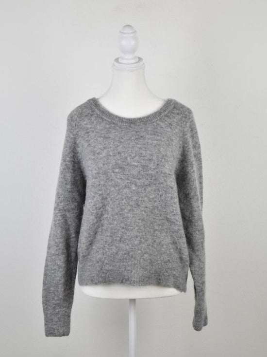 Samsøe Samsøe Pullover Gr.M, grau, mit Alpaka & Wolle
