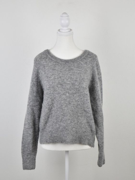 Samsøe Samsøe Pullover Gr.M, grau, mit Alpaka & Wolle