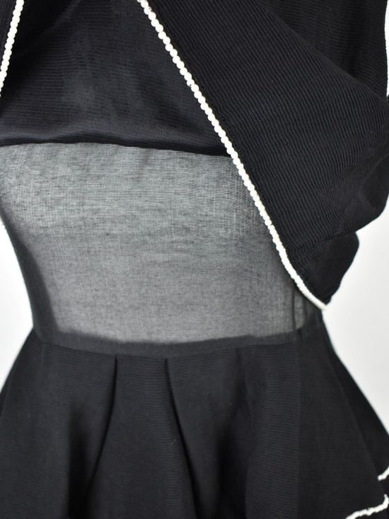 Sandro Paris Kleid, Gr.1 (34), mit Perlen - Kleid - 2ND STORY