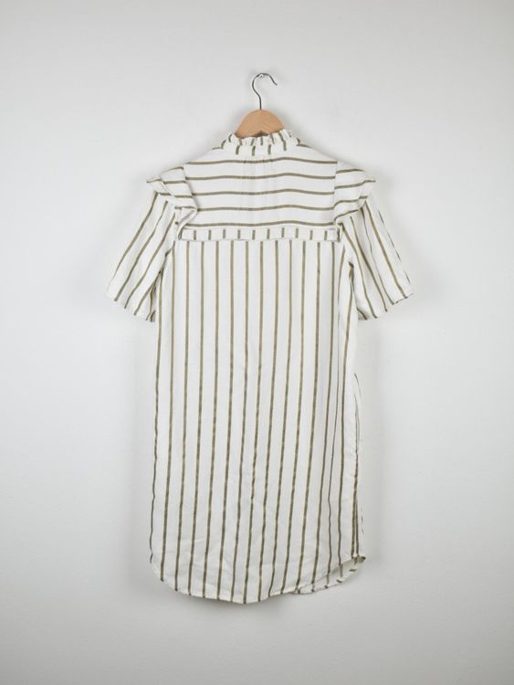 Scotch & Soda Hemdkleid Gr.M, Lyocell & Leinen