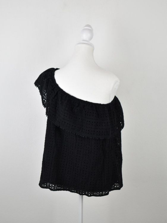 Sézane Bluse "Adelie", one shoulder, Gr.42, neuwertig - Bluse - 2ND STORY