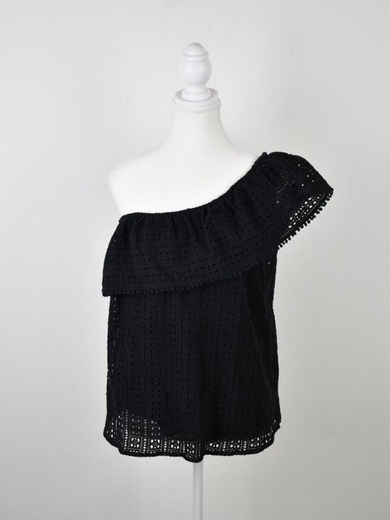 Sézane Bluse "Adelie", one shoulder, Gr.42, neuwertig - Bluse - 2ND STORY