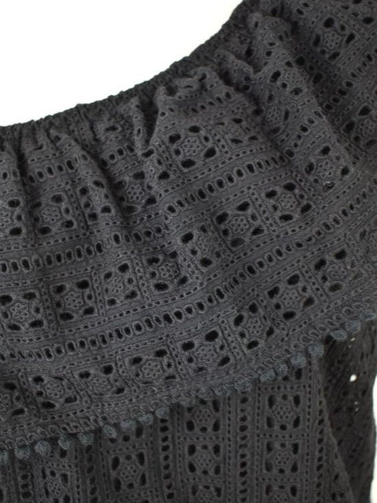 Sézane Bluse "Adelie", one shoulder, Gr.42, neuwertig - Bluse - 2ND STORY