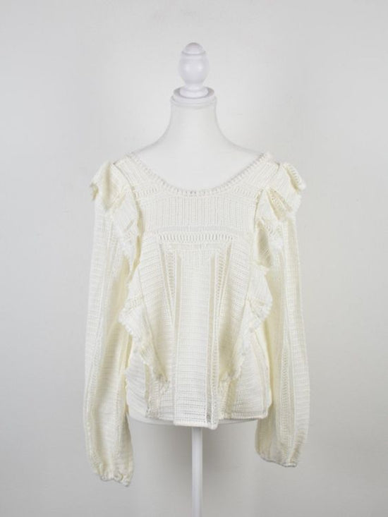 Sézane Bluse Gr.42, offwhite, neuwertig