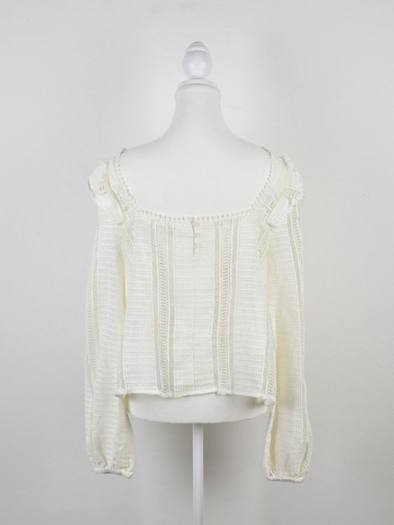 Sézane Bluse Gr.42, offwhite, neuwertig