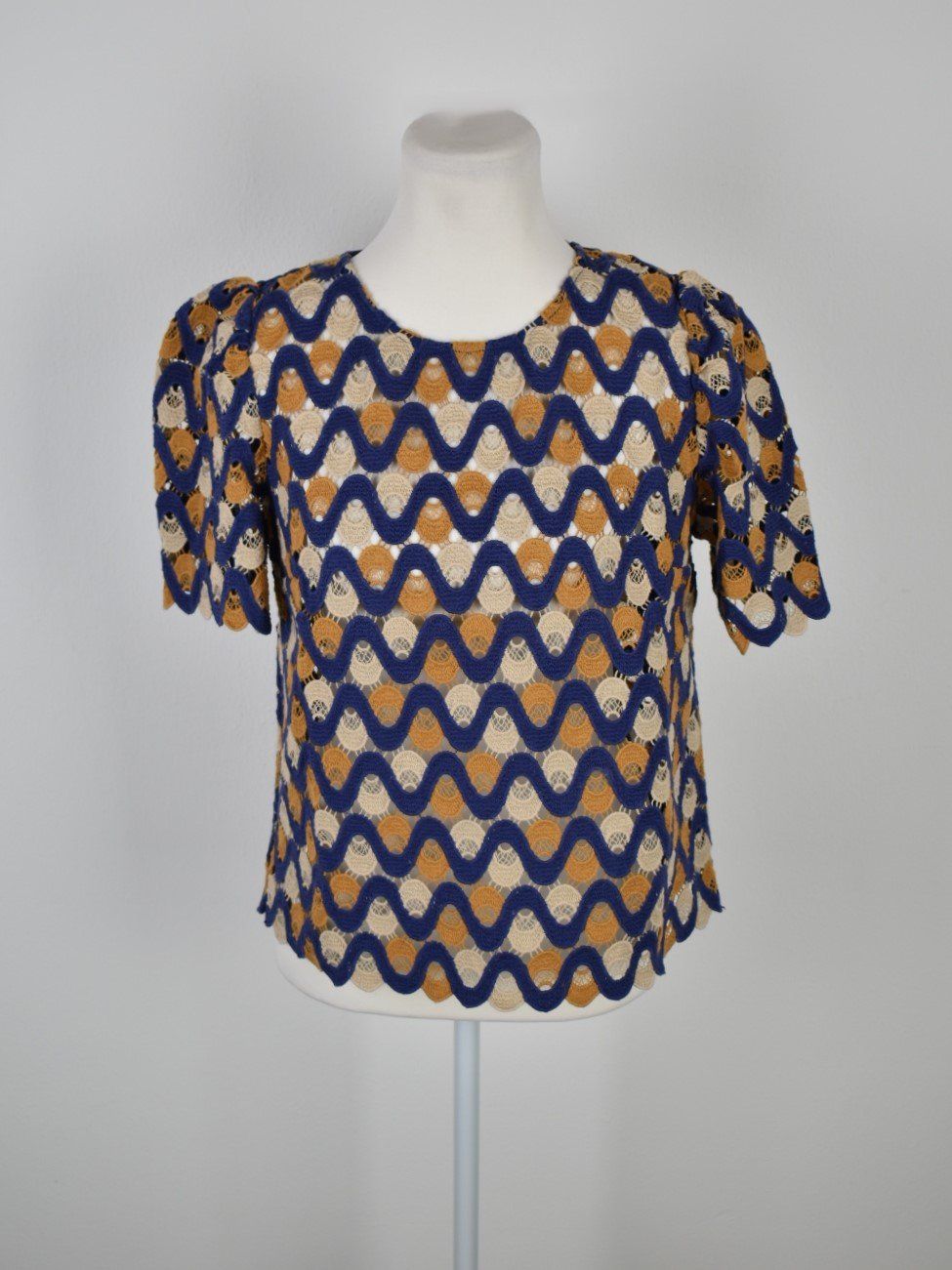 Sézane Häkelshirt Gr.38 (40)