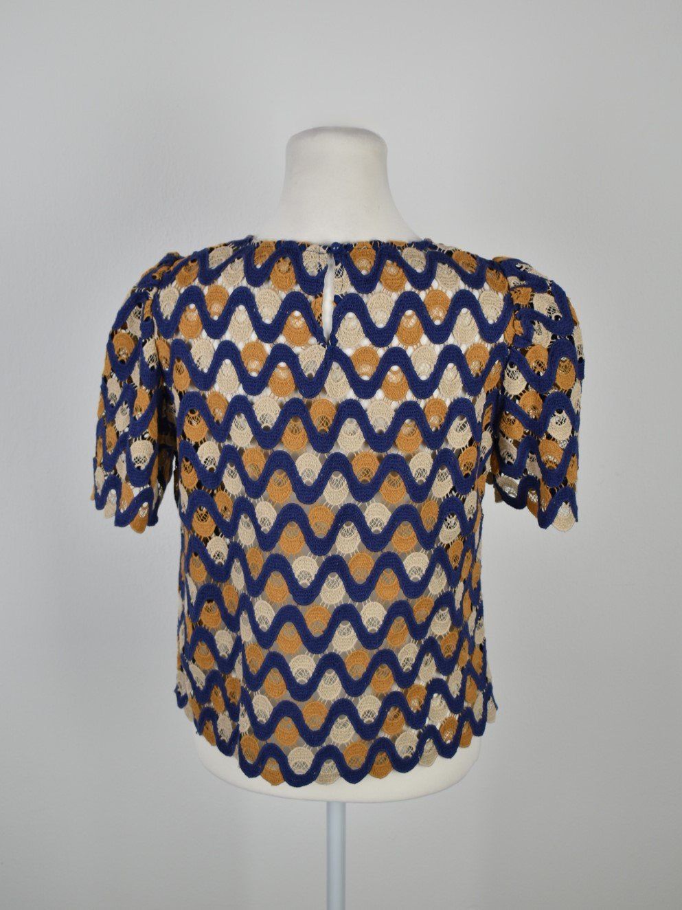 Sézane Häkelshirt Gr.38 (40)