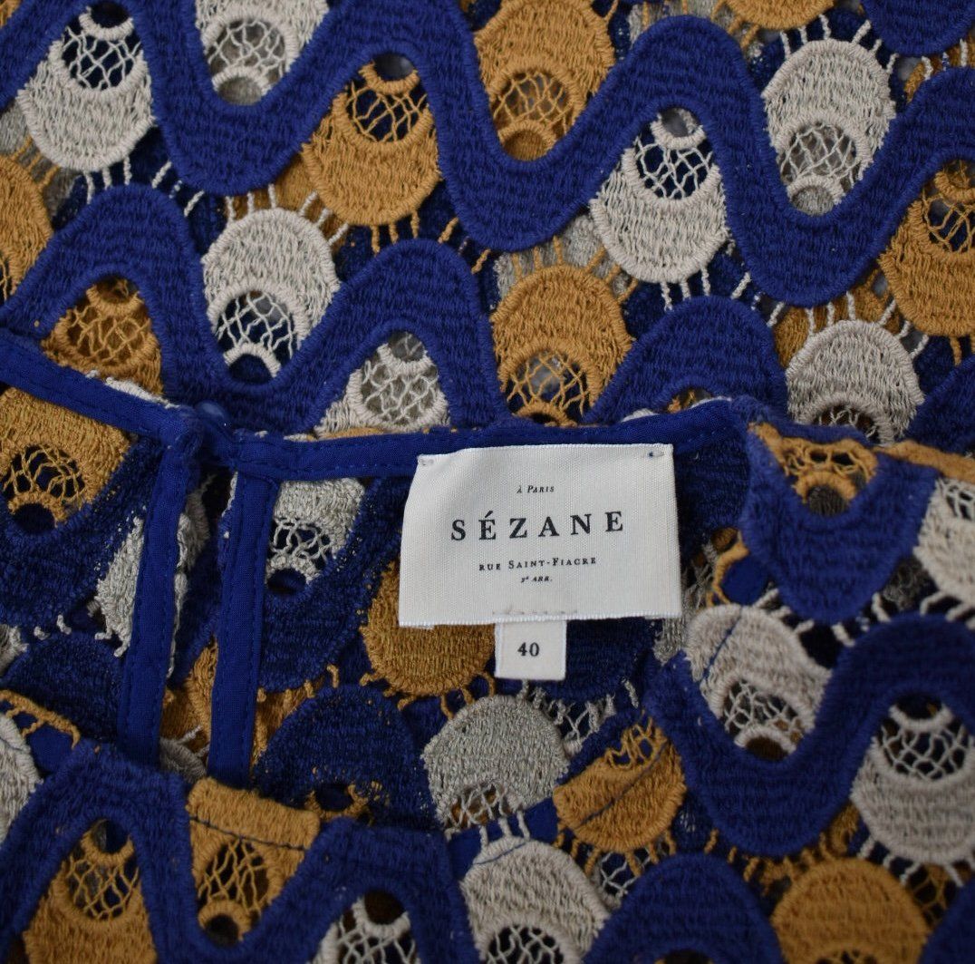 Sézane Häkelshirt Gr.38 (40)