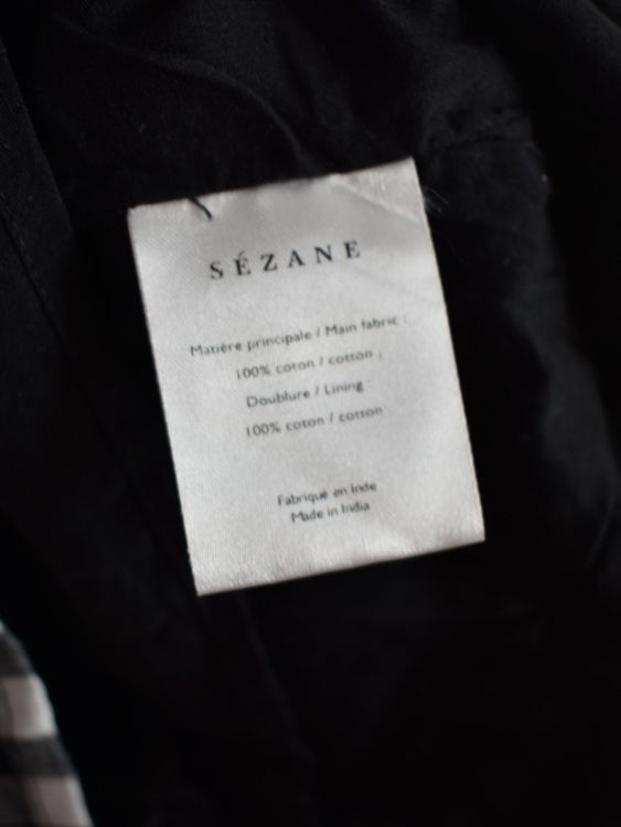 Sézane Kleid, Gr.42 (40), kariert, 100% Baumwolle