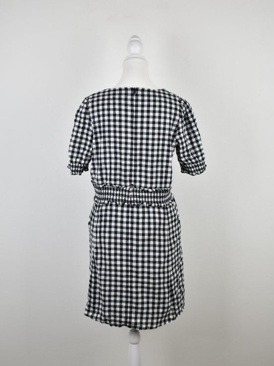 Sézane Kleid, Gr.42 (40), kariert, 100% Baumwolle