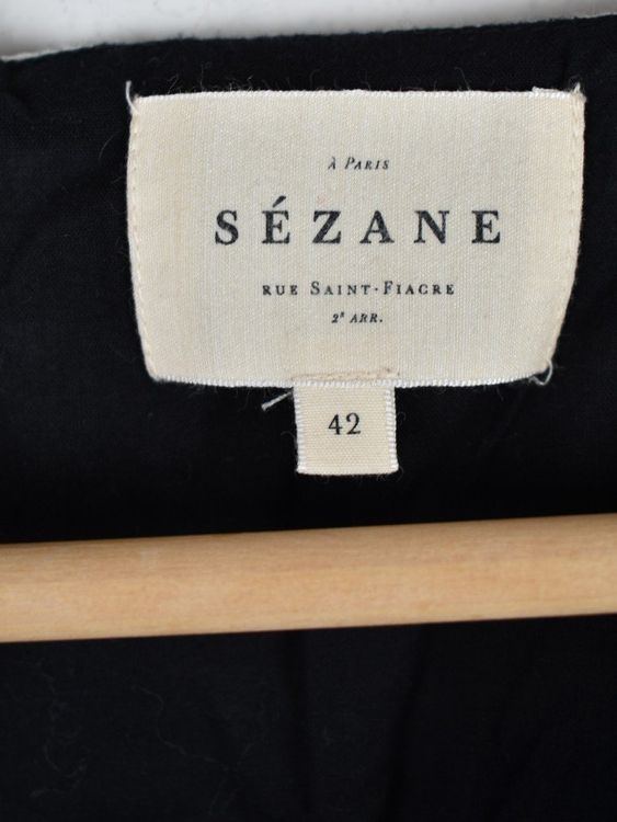 Sézane Kleid, Gr.42 (40), kariert, 100% Baumwolle