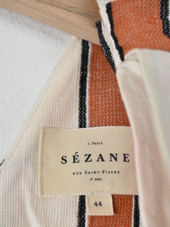 Sézane Pauline Mini - Kleid, ivory/rust, Gr.44 - Kleid - 2ND STORY