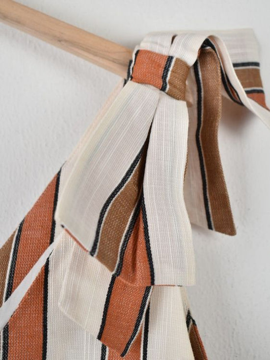 Sézane Pauline Mini - Kleid, ivory/rust, Gr.44 - Kleid - 2ND STORY