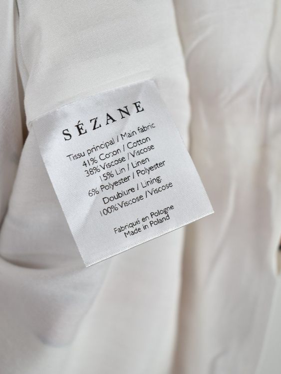 Sézane Pauline Mini - Kleid, ivory/rust, Gr.44 - Kleid - 2ND STORY