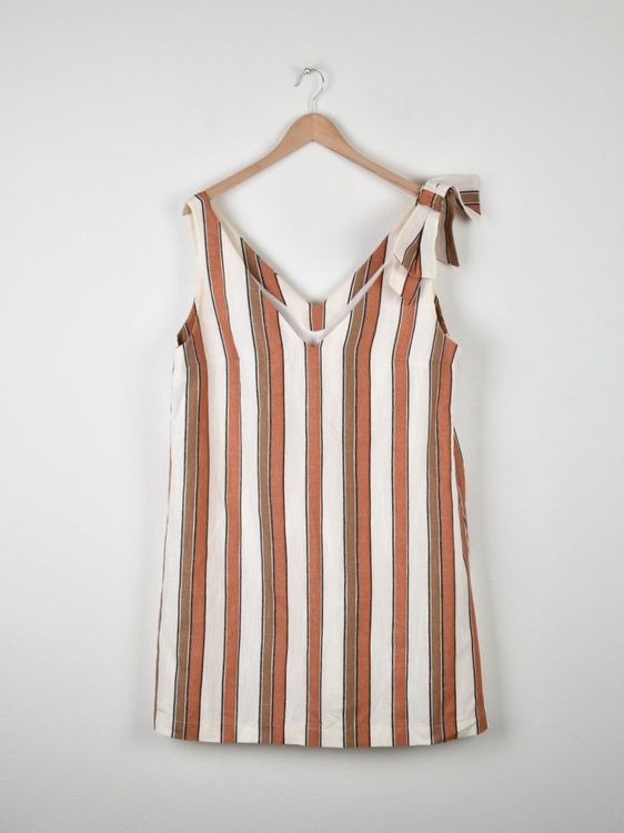 Sézane Pauline Mini - Kleid, ivory/rust, Gr.44 - Kleid - 2ND STORY