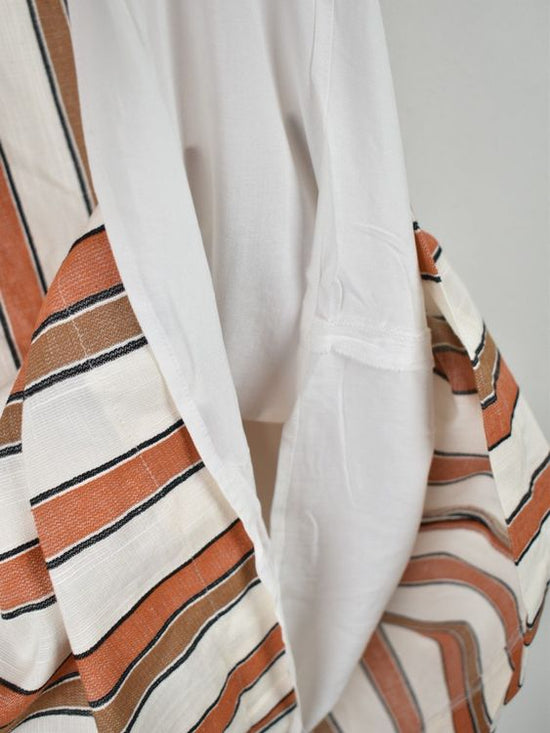 Sézane Pauline Mini - Kleid, ivory/rust, Gr.44 - Kleid - 2ND STORY