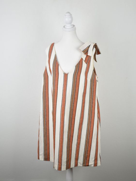 Sézane Pauline Mini - Kleid, ivory/rust, Gr.44 - Kleid - 2ND STORY