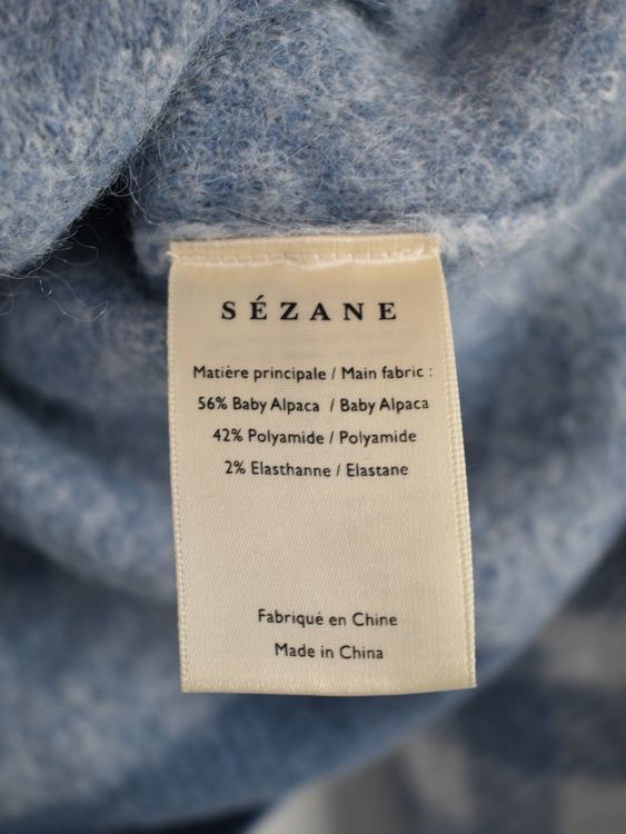 Sézane Strickpullover Gr.L, mit Alpaka