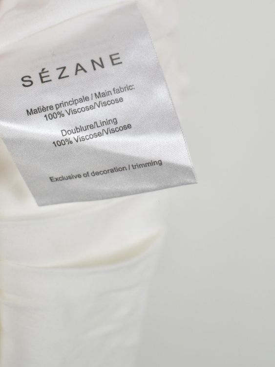 Sézane Top, Gr.44, offwhite, neuwertig, 100% Viskose - Top - 2ND STORY