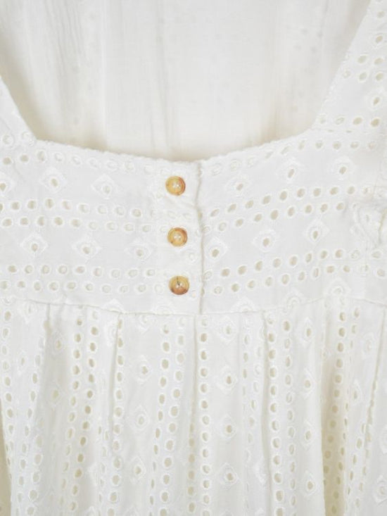 Sézane Top, Gr.44, offwhite, neuwertig, 100% Viskose - Top - 2ND STORY