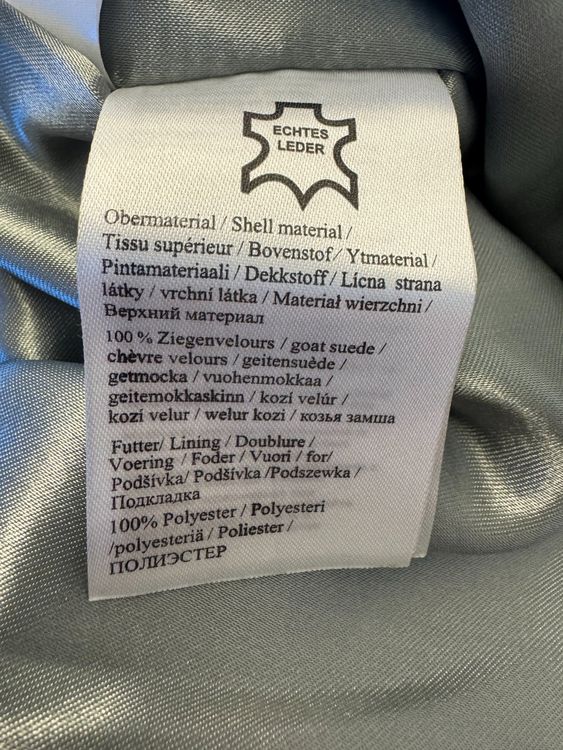 Sienna Wildleder Hose, Gr.44, neu, grau