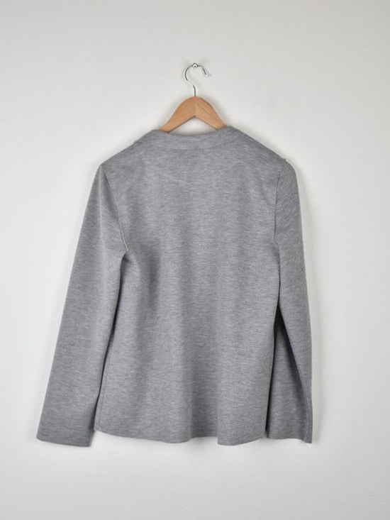 Smith & Soul leichter Blazer, Gr.S, grau/rosa - Blazer - 2ND STORY