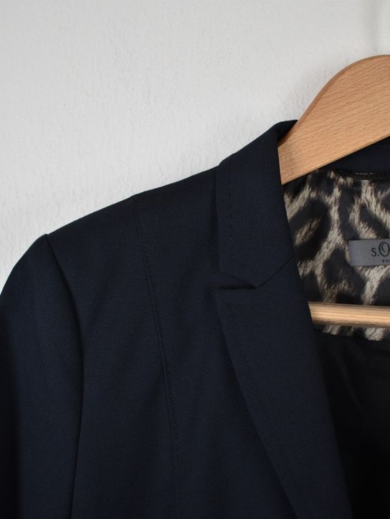S.Oliver Premium Blazer Gr.36, dunkelblau