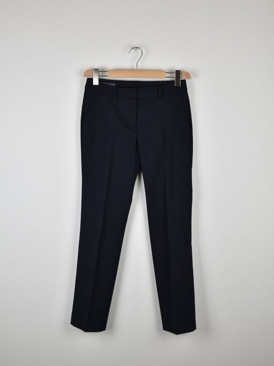 S.Oliver Premium Bundfaltenhose Gr.34, dunkelblau
