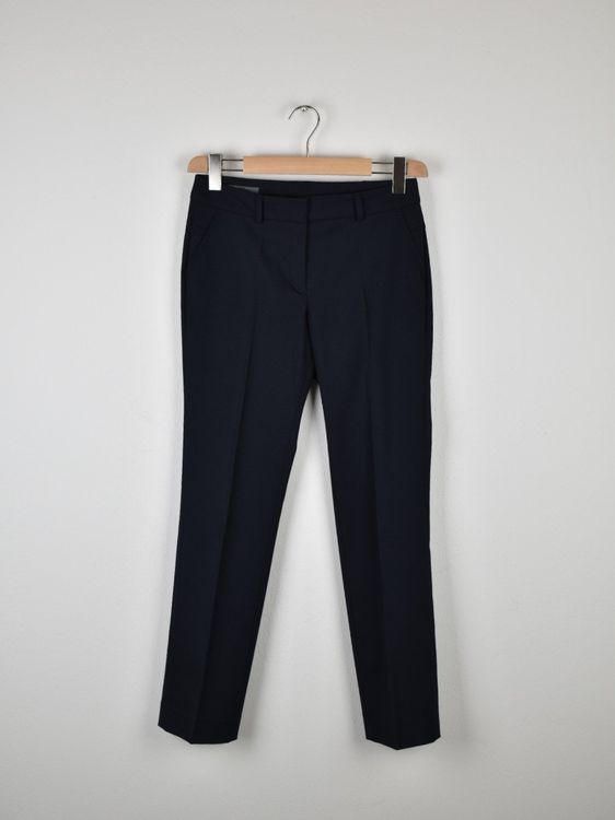 S.Oliver Premium Bundfaltenhose Gr.34, dunkelblau